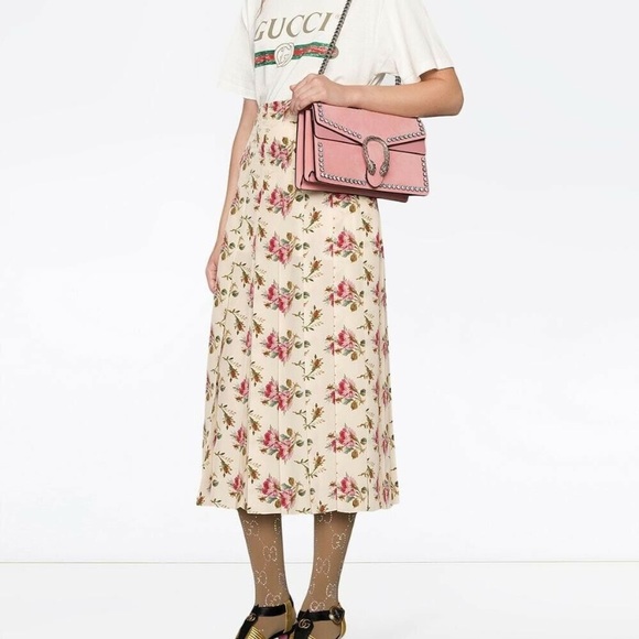 Sold* Gucci Dionysus Swarovski Suede Bag (medium) - Picture 4 of 4